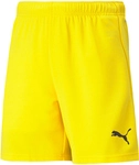 PUMA teamRISE Shorts Kinder cyber yellow/puma black 128