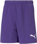 PUMA teamRISE Shorts Kinder prism violet/puma white 116