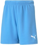 PUMA teamRISE Shorts Kinder team light blue/puma white 116