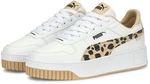 PUMA Carina Street Animal Plateau Sneaker Damen 01 - PUMA white/granola/PUMA...