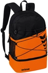 erima Six Wings Rucksack orange/schwarz