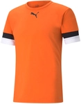 PUMA teamRISE Trikot Herren 08 - golden poppy/puma black/puma white XXL