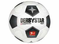 DERBYSTAR Bundesliga Brillant Replica Classic Fußball 2023/24 weiß/schwarz/grau 5