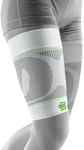 BAUERFEIND SPORTS Kompressionsbandage Oberschenkel wei&szlig;, long, Gr. M
