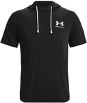 UNDER ARMOUR Rival Terry kurzarm Hoodie Herren 001 - black/onyx white XXL