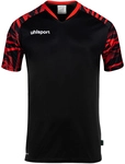 uhlsport Goal 25 kurzarm Trikot schwarz/rot 116