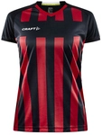 CRAFT Progress 2.0 Stripe Trikot Damen 999430 - black/bright red XS