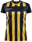 CRAFT Progress 2.0 Stripe Trikot Damen 999552 - black/sweden yellow XS