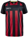 CRAFT Progress 2.0 Stripe Trikot Kinder 999430 - black/bright red 122/128
