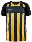 CRAFT Progress 2.0 Stripe Trikot Kinder 999552 - black/sweden yellow 122/128