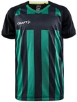 CRAFT Progress 2.0 Stripe Trikot Kinder 999651 - black/team green 122/128
