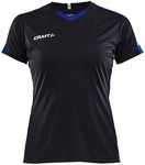 CRAFT Progress Contrast Trikot Damen 9346 - black/club cobolt XS