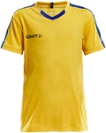 CRAFT Progress Contrast Trikot Kinder 3552 - sweden yellow/club cobolt 122/128