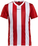 CRAFT Progress Stripe Trikot Kinder 1430 - bright red 122/128