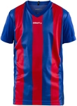CRAFT Progress Stripe Trikot Kinder 3346 - club cobolt/bright red 122/128