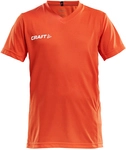 CRAFT Squad Go Solid Trikot Kinder 1570 - cocktail 122/128