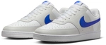 NIKE Court Vision Low Sneaker Herren 001 - photon dust/racer blue-white 38.5