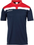 uhlsport Offense 23 Poloshirt marine/rot/weiss 140