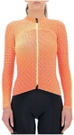 UYN Spectre Winter Overwear langarm Fahrrad-Trikot Damen orange ginger L
