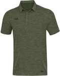 JAKO Premium Poloshirt khaki meliert 3XL