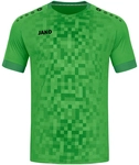 JAKO Pixel kurzarm Trikot Herren 220 - soft green S