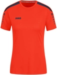 JAKO Power kurzarm Trikot Damen 375 - flame/marine 34