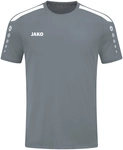 JAKO Power kurzarm Trikot Kinder 840 - steingrau 116