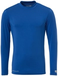 uhlsport Distinction langarm Funktionsshirt azurblau L