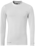 uhlsport Distinction langarm Funktionsshirt wei&szlig; L
