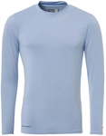 uhlsport Distinction langarm Funktionsshirt skyblau L