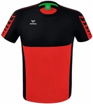 erima Six Wings Trainingsshirt rot/schwarz 116