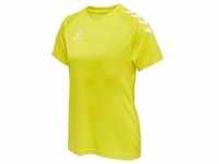 hummel Core XK Poly Trainingsshirt Damen blazing yellow XS