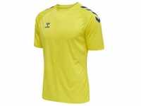 hummel Core XK Poly Trainingsshirt Herren blazing yellow/true blue S
