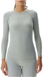 UYN Evolutyon langarm Funktionshirt Damen J914 - nautical grey/pearl/pearl L/XL