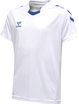 hummel Core XK Poly Trikot Kinder white/true blue 128