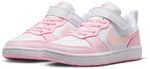 NIKE Court Borough Low Recraft Sneaker Kinder 105 - white/pink foam 34