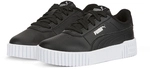 PUMA Carina 2.0 Sneaker M&auml;dchen PUMA black/PUMA black/PUMA silver 32