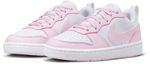 NIKE Court Borough Low Recraft Sneaker Kinder 105 - white/pink foam 35.5