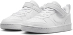 NIKE Court Borough Low Recraft Sneaker Kinder 106 - white/white-white 27.5
