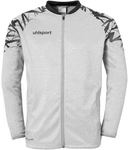 uhlsport Goal 25 Poly Trainingsjacke dark grau melange/schwarz 4XL