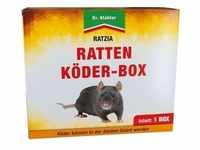 Dr. Stähler Garten-Apotheke Rattenköder-Box Ratzia schwarz