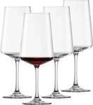 Schott Zwiesel Rotweinglas 4-tlg. MioVino mit Moussierpunkt klar