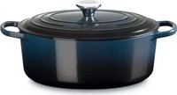 Le Creuset Br&auml;ter mit Deckel 33 cm Signature Nuit
