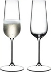 Riedel Champagnerfl&ouml;te 2er-Set Grape mit Moussierpunkt klar