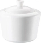 Rosenthal Zuckerdose 6 Pers. Jade Wei&szlig;