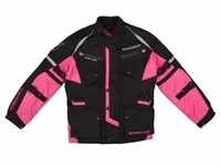 Modeka Tourex II Textiljacke schwarz / pink Kids 128