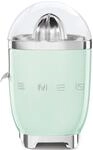 SMEG Zitruspresse "CJF11PGEU", gr&uuml;n (pastellgr&uuml;n), B:16,5cm H:28,1cm T:18,9cm,