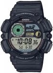 Chronograph, schwarz (schwarz, grau), CASIO TIMELESS COLLECTION, Armbanduhren,
