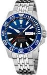 Quarzuhr FESTINA "Diver Collection", silber (silberfarben, blau, schwarz),