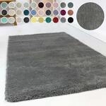 Hochflor-Teppich ESPRIT "Relaxx ESP-4150" Gr. 1, grau, B:70cm H:25mm L:140cm,